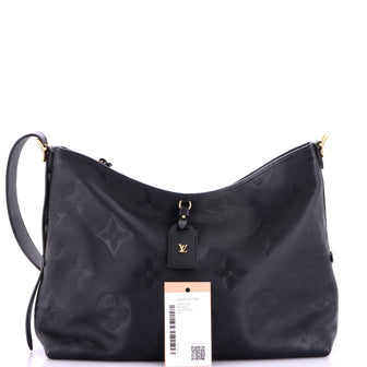 Louis Vuitton CarryAll Hobo Monogram Empreinte Giant MM