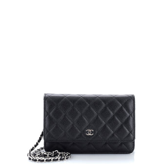 Chanel Wallet on Chain Quilted Caviar