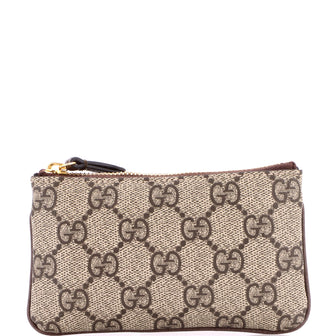 Gucci Ophidia Key Pouch GG Coated Canvas