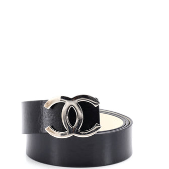 Chanel CC Reversible Belt Leather Wide
