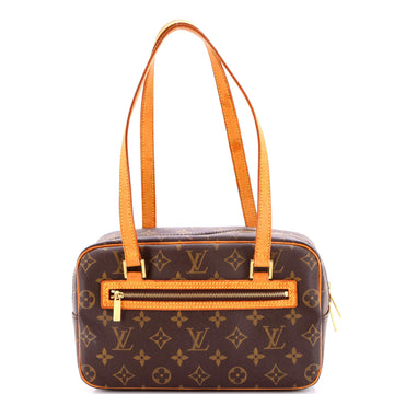 Louis Vuitton Cite Handbag Monogram Canvas MM