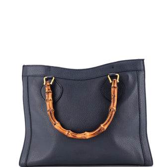 Gucci Bamboo Handle Tote Leather Large