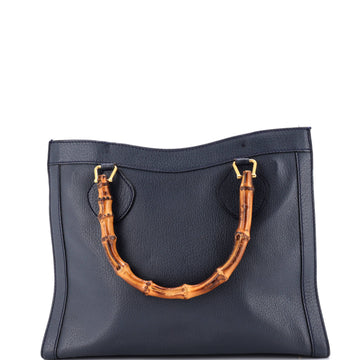 Gucci Bamboo Handle Tote Leather Large