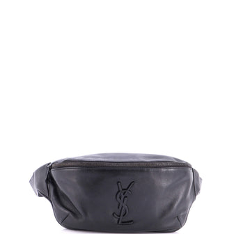 Saint Laurent Classic Monogram Belt Bag Leather