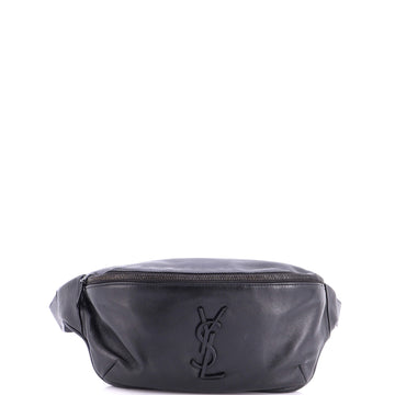 Saint Laurent Classic Monogram Belt Bag Leather