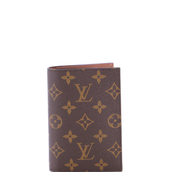 Louis Vuitton Passport Cover Monogram Canvas
