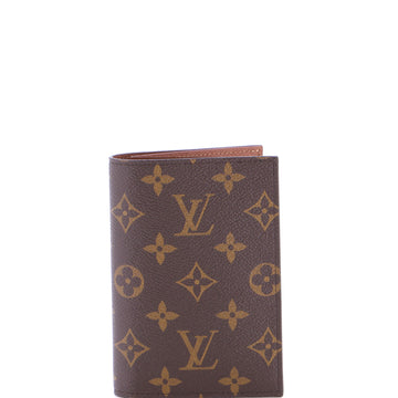 Louis Vuitton Passport Cover Monogram Canvas