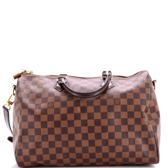 Louis Vuitton Speedy Bandouliere Bag Damier 35