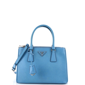 Prada Galleria Double Zip Tote Saffiano Leather Small
