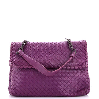 Bottega Veneta Olimpia Crossbody Bag Intrecciato Nappa Medium