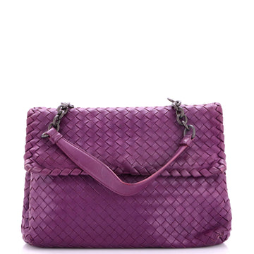 Bottega Veneta Olimpia Crossbody Bag Intrecciato Nappa Medium