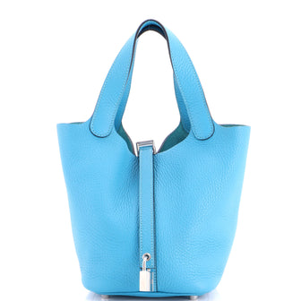 Hermes Picotin Lock Bag Clemence PM