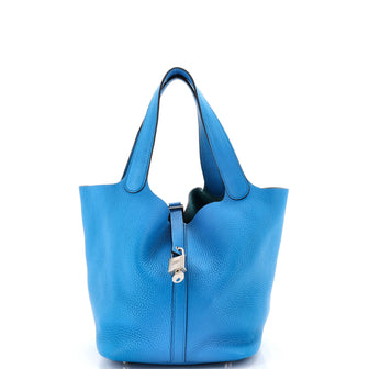 Hermes Picotin Lock Bag Clemence MM