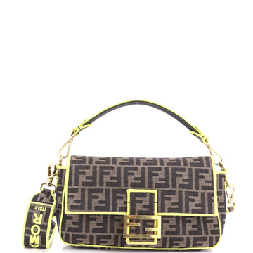 Fendi Baguette NM Bag Zucca Canvas Medium