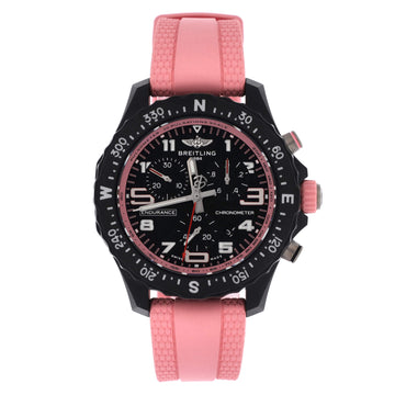 Breitling Endurance Pro Chronograph Quartz Watch Breitlight and Rubber 44