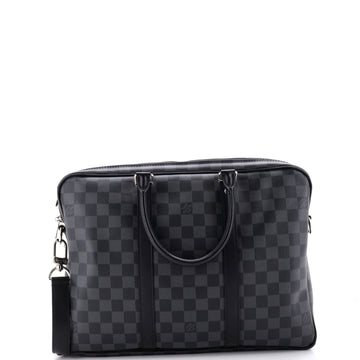 Louis Vuitton Porte-Documents Voyage Briefcase Damier Graphite PM