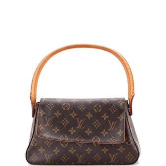 Louis Vuitton Looping Handbag Monogram Canvas Mini