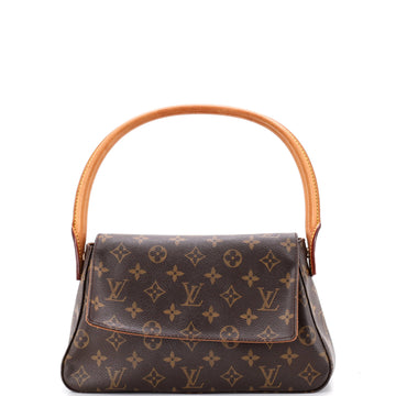 Louis Vuitton Looping Handbag Monogram Canvas Mini