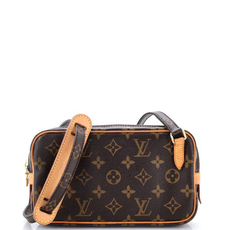 Louis Vuitton Pochette Marly Bandouliere Bag Monogram Canvas