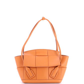 Bottega Veneta Arco Bag Maxi Intrecciato Leather Small