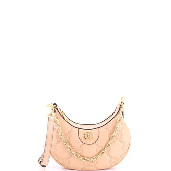 Gucci GG Chain Shoulder Bag GG Matelasse Leather Mini
