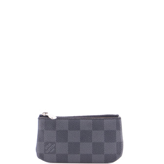 Louis Vuitton Key Pouch Damier Graphite