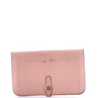 Hermes Dogon Duo Combined Wallet Leather