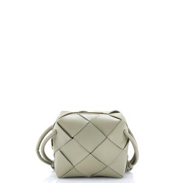 Bottega Veneta Cassette Camera Crossbody Bag Maxi Intrecciato Leather Mini