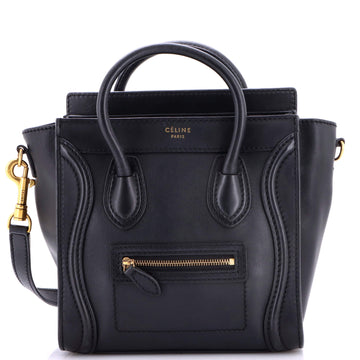 Celine Luggage Bag Smooth Leather Nano