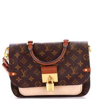 Louis Vuitton Vaugirard Handbag Monogram Canvas with Leather