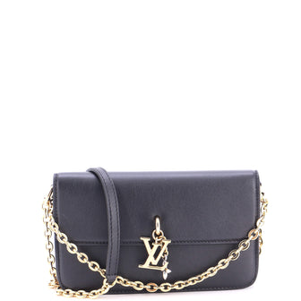 Louis Vuitton LV Bloom Wallet on Chain Leather