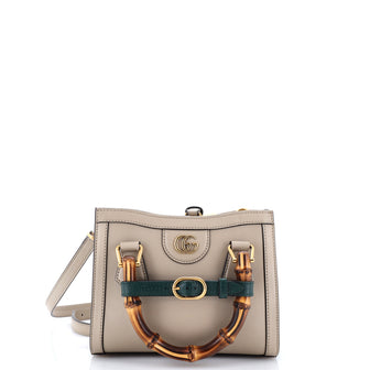 Gucci Diana NM Bamboo Handle Tote Leather Mini