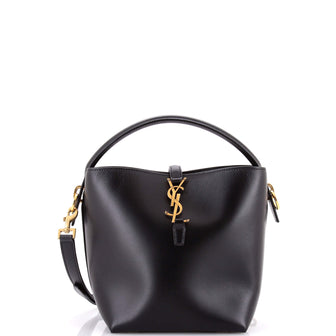 Saint Laurent Le 37 Bucket Bag Leather Mini