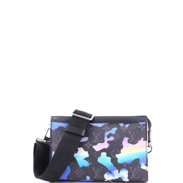 Louis Vuitton Gaston Wearable Wallet Sunrise Monogram Eclipse Canvas
