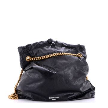 Balenciaga Crush Chain Tote Leather Medium