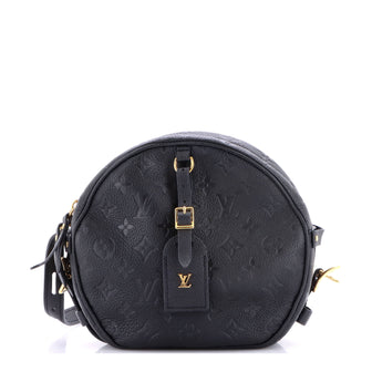 Louis Vuitton Boite Chapeau Souple Bag Monogram Empreinte Leather MM