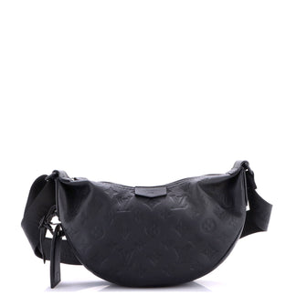 Louis Vuitton Hamac Handbag Monogram Shadow Leather PM