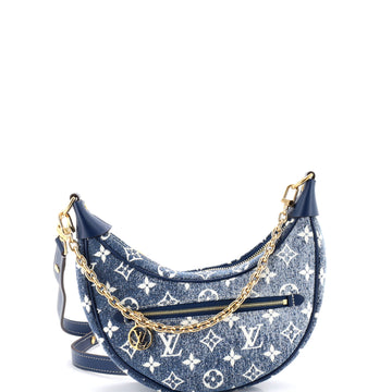 Louis Vuitton Loop Handbag Monogram Jacquard Denim