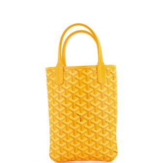 Goyard Poitiers Tote Coated Canvas Mini