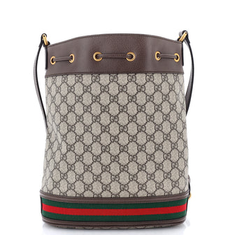 Gucci Ophidia Bucket Bag GG Coated Canvas Medium
