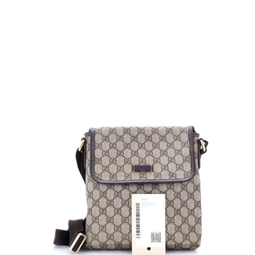 Gucci Flap Messenger GG Coated Canvas Small