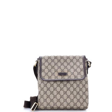 Flap Messenger GG Coated Canvas Small