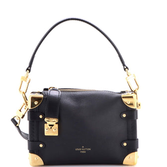 Louis Vuitton Side Trunk Handbag Taurillon Leather PM