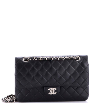 Chanel Vintage Classic Double Flap Bag Quilted Lambskin Medium