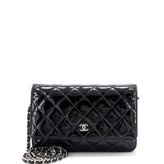 Chanel Brilliant Wallet on Chain Quilted Patent