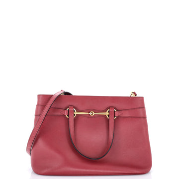 Gucci Bright Bit Convertible Tote Leather Medium