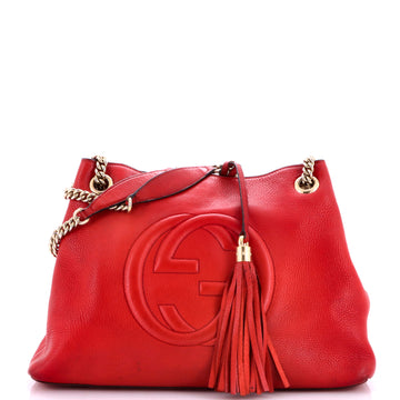 Gucci Soho Chain Strap Shoulder Bag Leather Medium