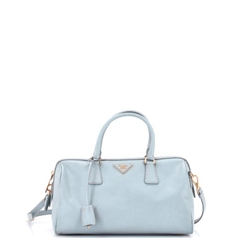 Prada Convertible Bowler Bag Saffiano Leather Medium