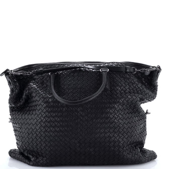 Bottega Veneta Convertible Satchel Intrecciato Nappa Maxi