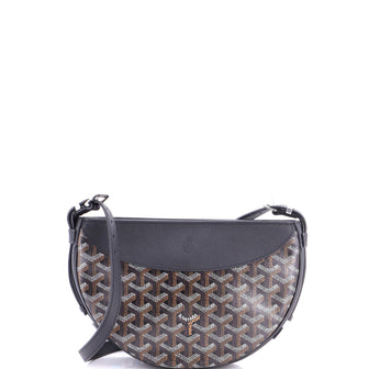 Goyard Hirondelle Shoulder Bag Coated Canvas and Leather